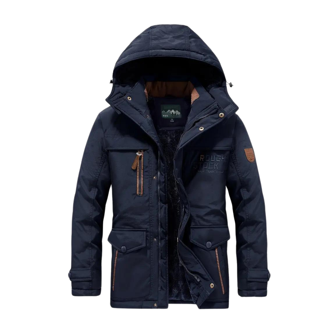 Crimson Wildtrack Gear | Men's Waterproof Jacket - Windproof Lined Winter Coat