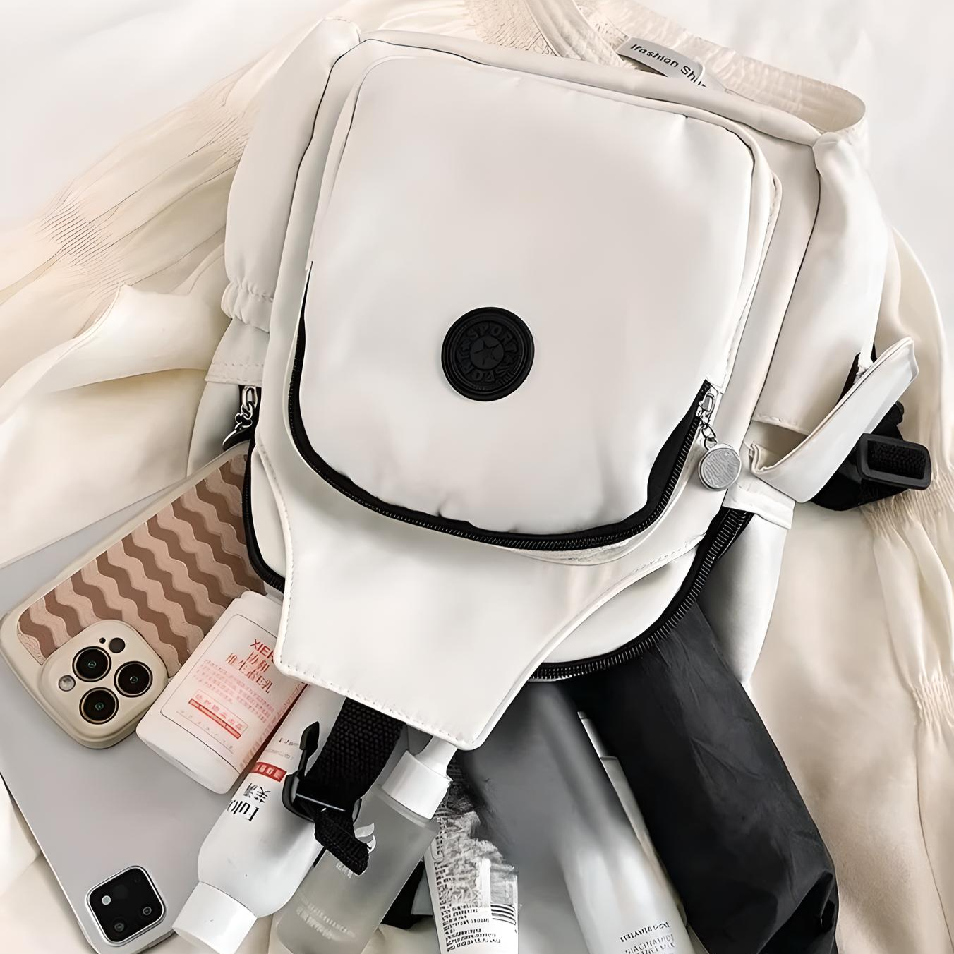 Crimson Wildtrack Gear | Unisex - Crossbody Bag - 20L Nylon Anti-Theft