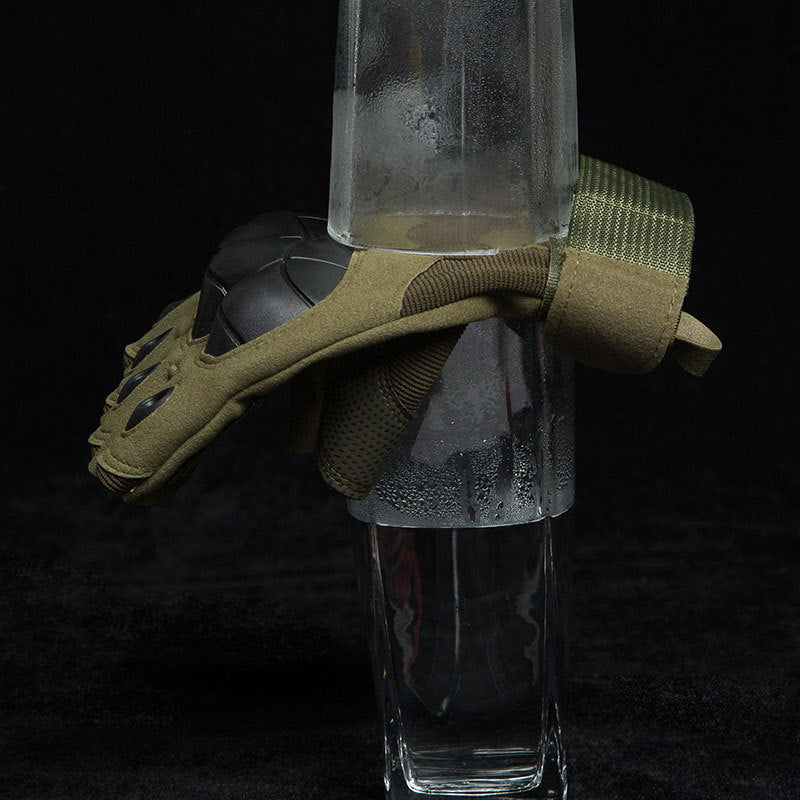 Crimson Wildtrack Gear | Unisex - Fingerless Gloves - Durable Grip