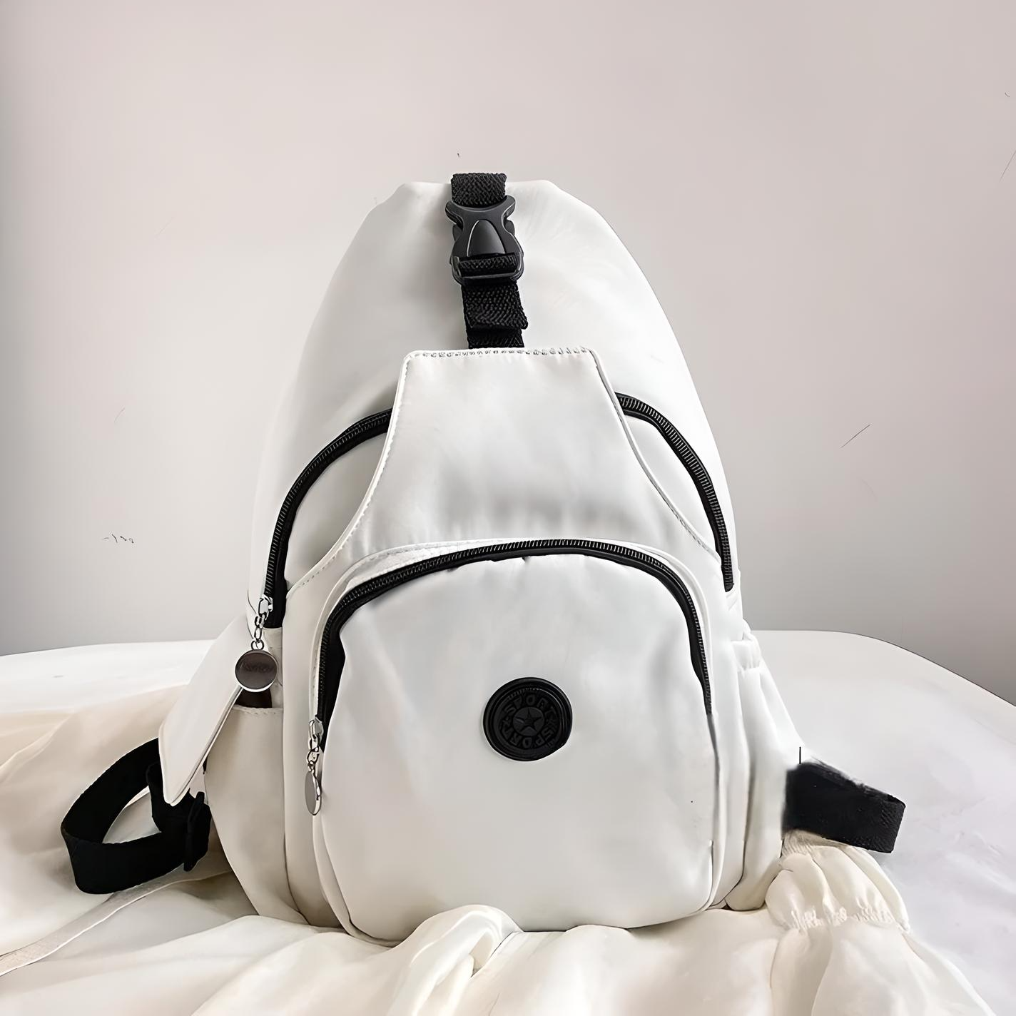 Crimson Wildtrack Gear | Unisex - Crossbody Bag - 20L Nylon Anti-Theft