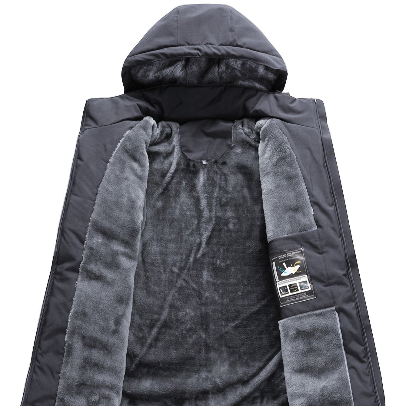 Crimson Wildtrack Gear | Men's Waterproof Jacket - Windproof Fleece Hiking Coat