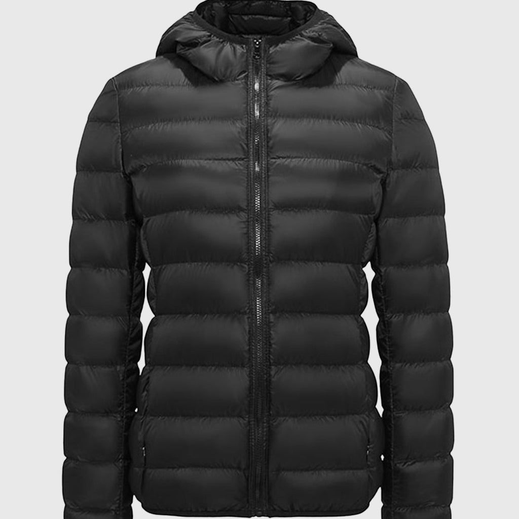 Crimson Wildtrack Gear | Women's Packable Down Jacket - Featherweight Hooded Coat