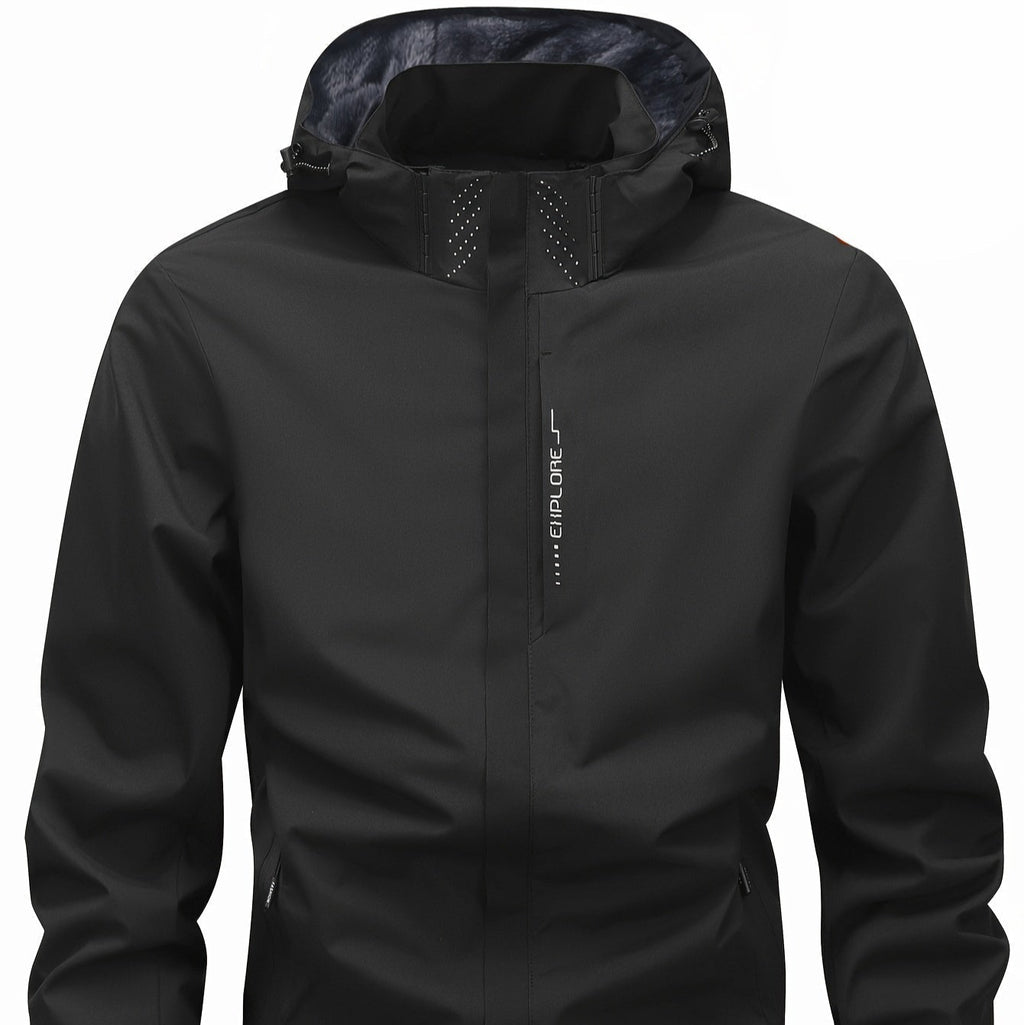 Crimson Wildtrack Gear | Men's Waterproof Jacket - Windproof Fleece Hiking Coat