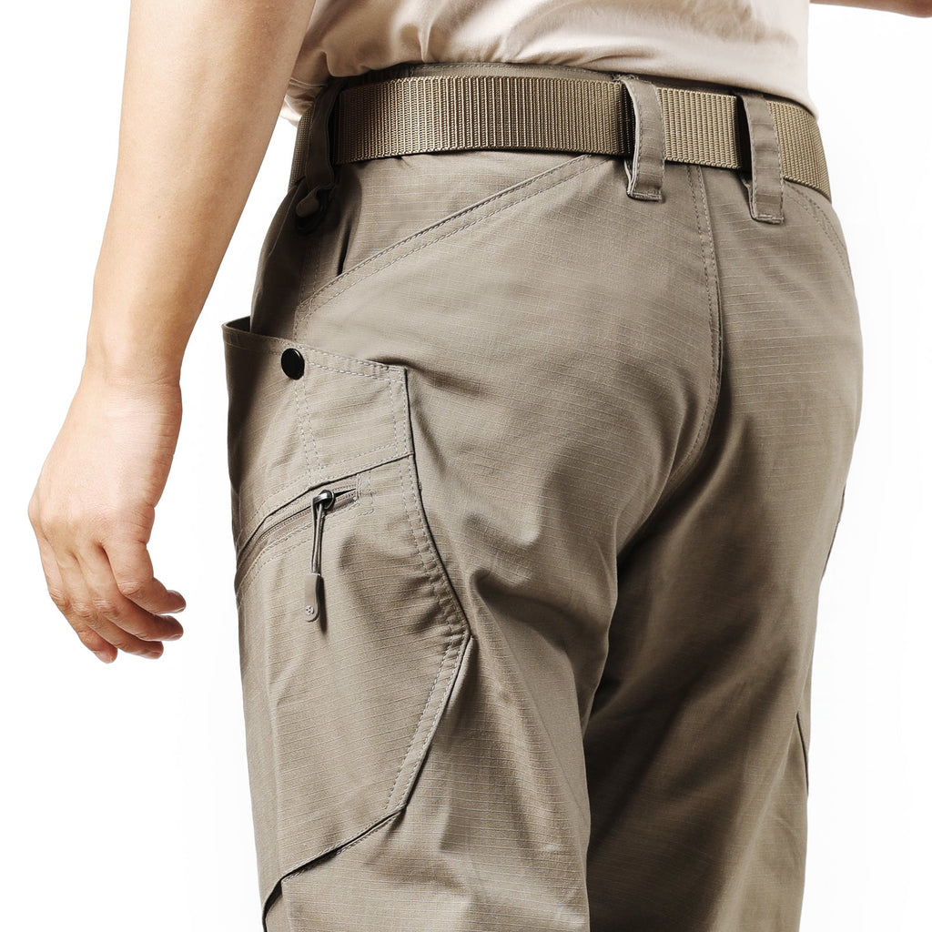 Crimson Wildtrack Gear | Men – Tactical Pants – Stretch – Khaki Comfort