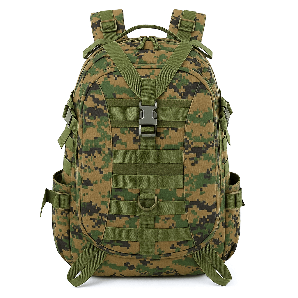 Crimson Wildtrack Gear | 35L Rugged Terrain Backpack