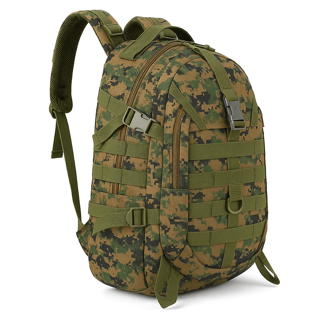 Crimson Wildtrack Gear | 35L Rugged Terrain Backpack