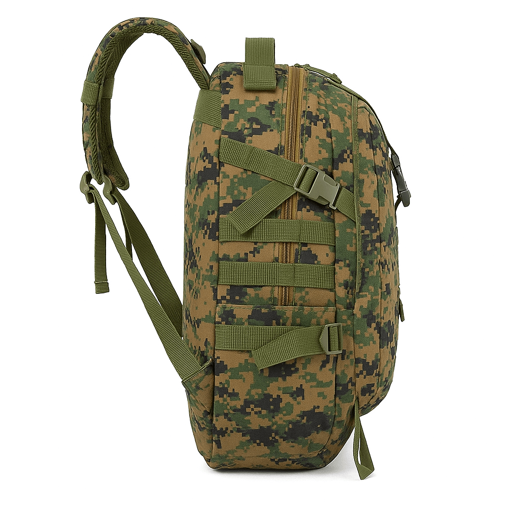 Crimson Wildtrack Gear | 35L Rugged Terrain Backpack