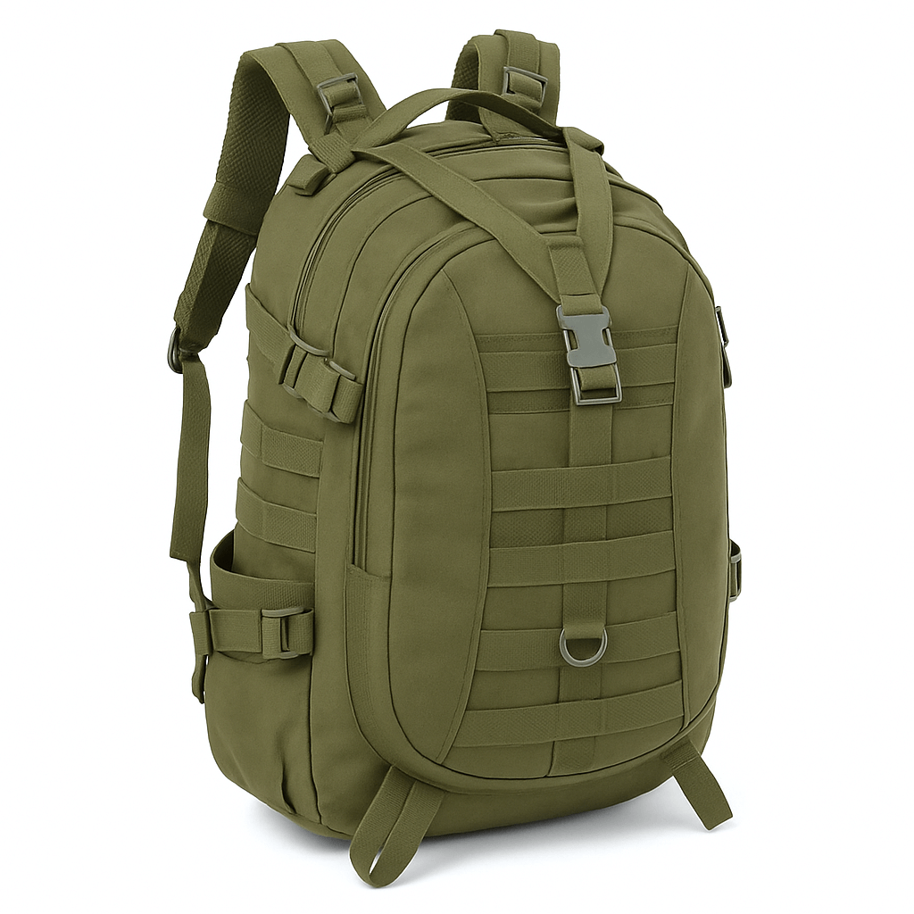 Crimson Wildtrack Gear | 35L Rugged Terrain Backpack