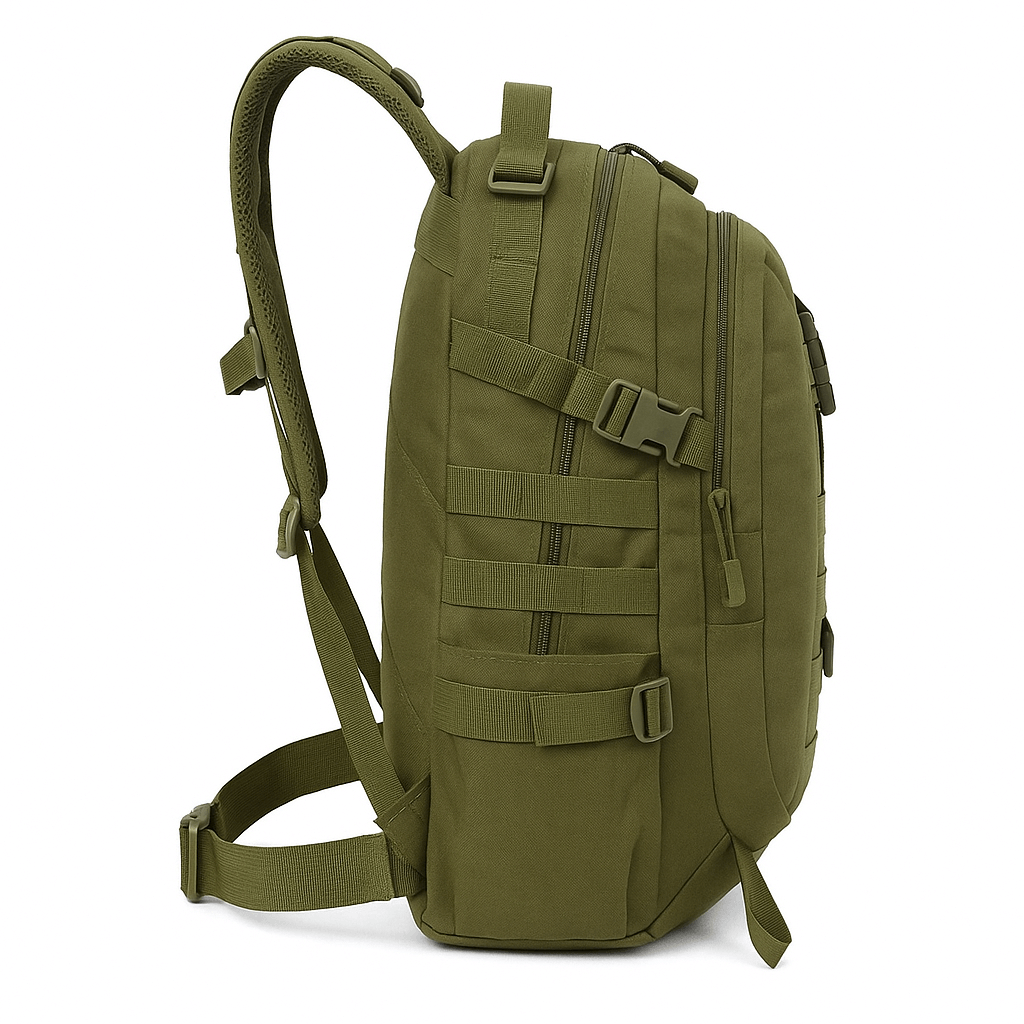 Crimson Wildtrack Gear | 35L Rugged Terrain Backpack