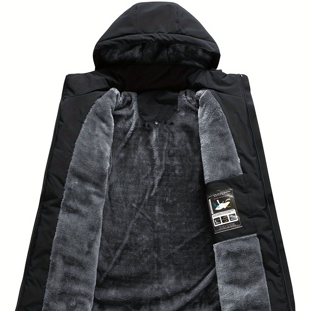 Crimson Wildtrack Gear | Men's Waterproof Jacket - Windproof Fleece Hiking Coat