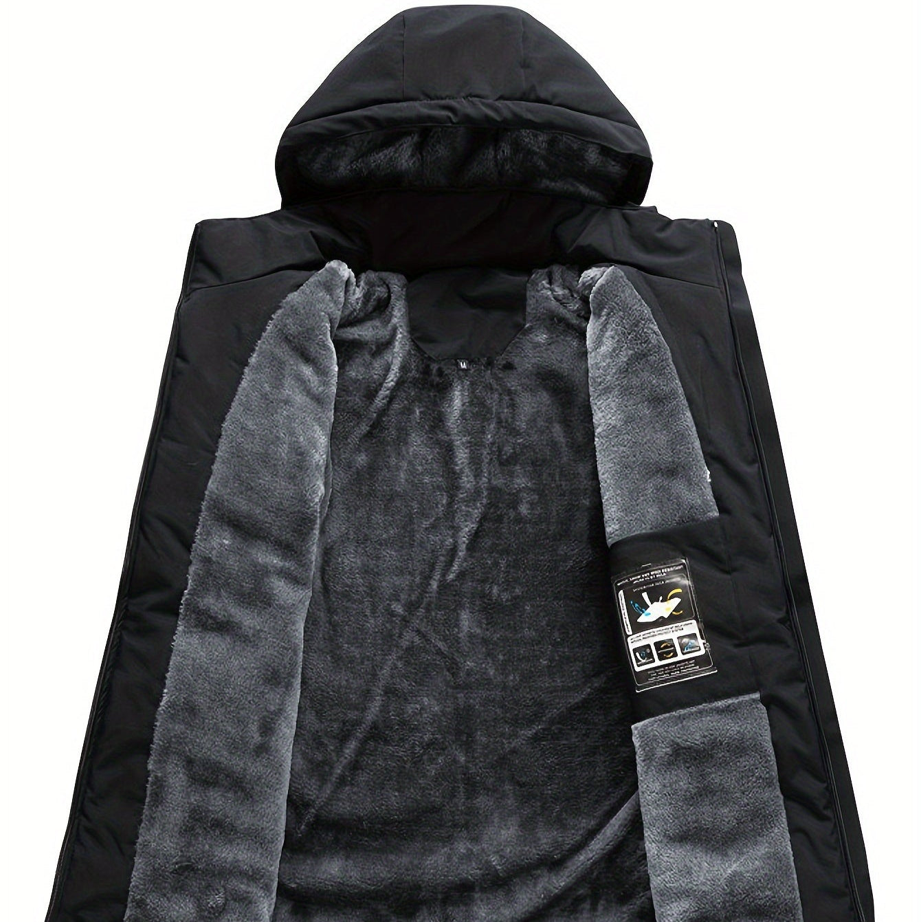 Crimson Wildtrack Gear | Men's Waterproof Jacket - Windproof Fleece Hiking Coat