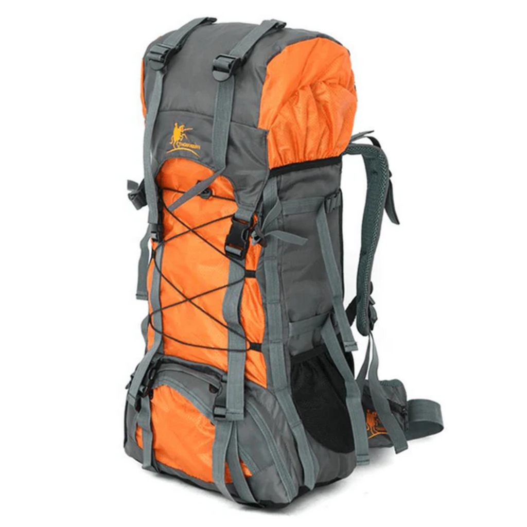 Crimson Wildtrack Gear | Unisex - Hiking Backpack - 60L Durable Travel