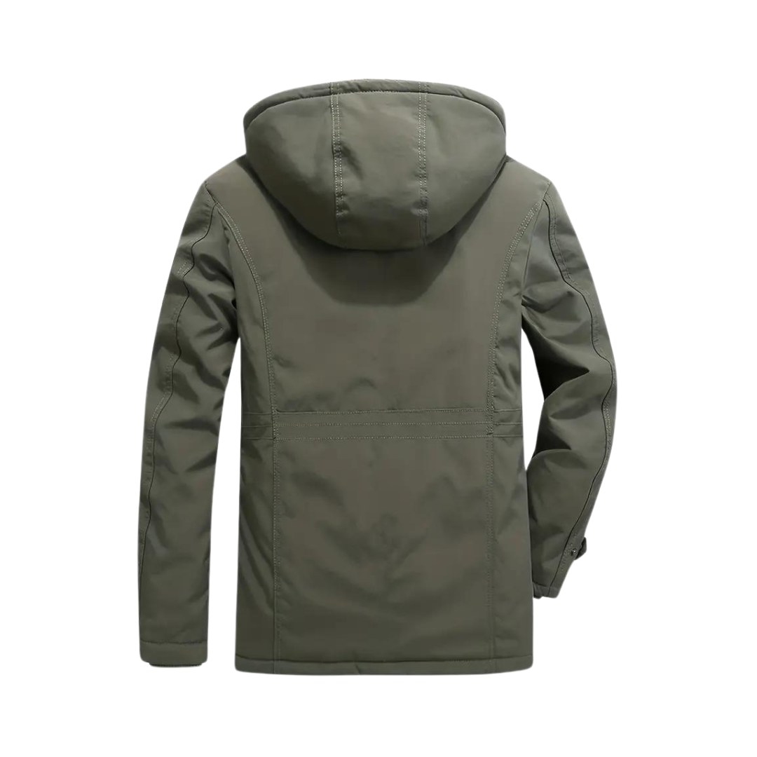 Crimson Wildtrack Gear | Men's Waterproof Jacket - Windproof Lined Winter Coat