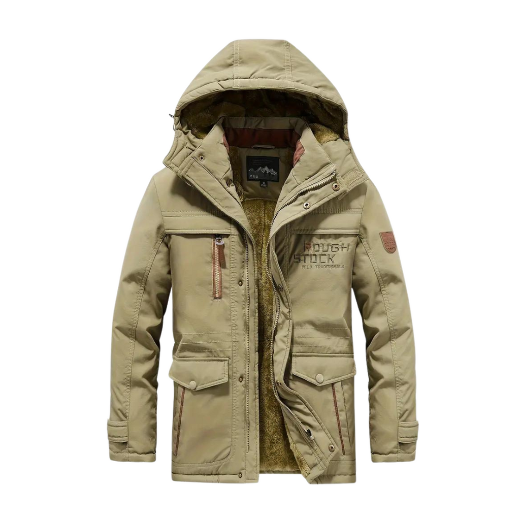 Crimson Wildtrack Gear | Men's Waterproof Jacket - Windproof Lined Winter Coat