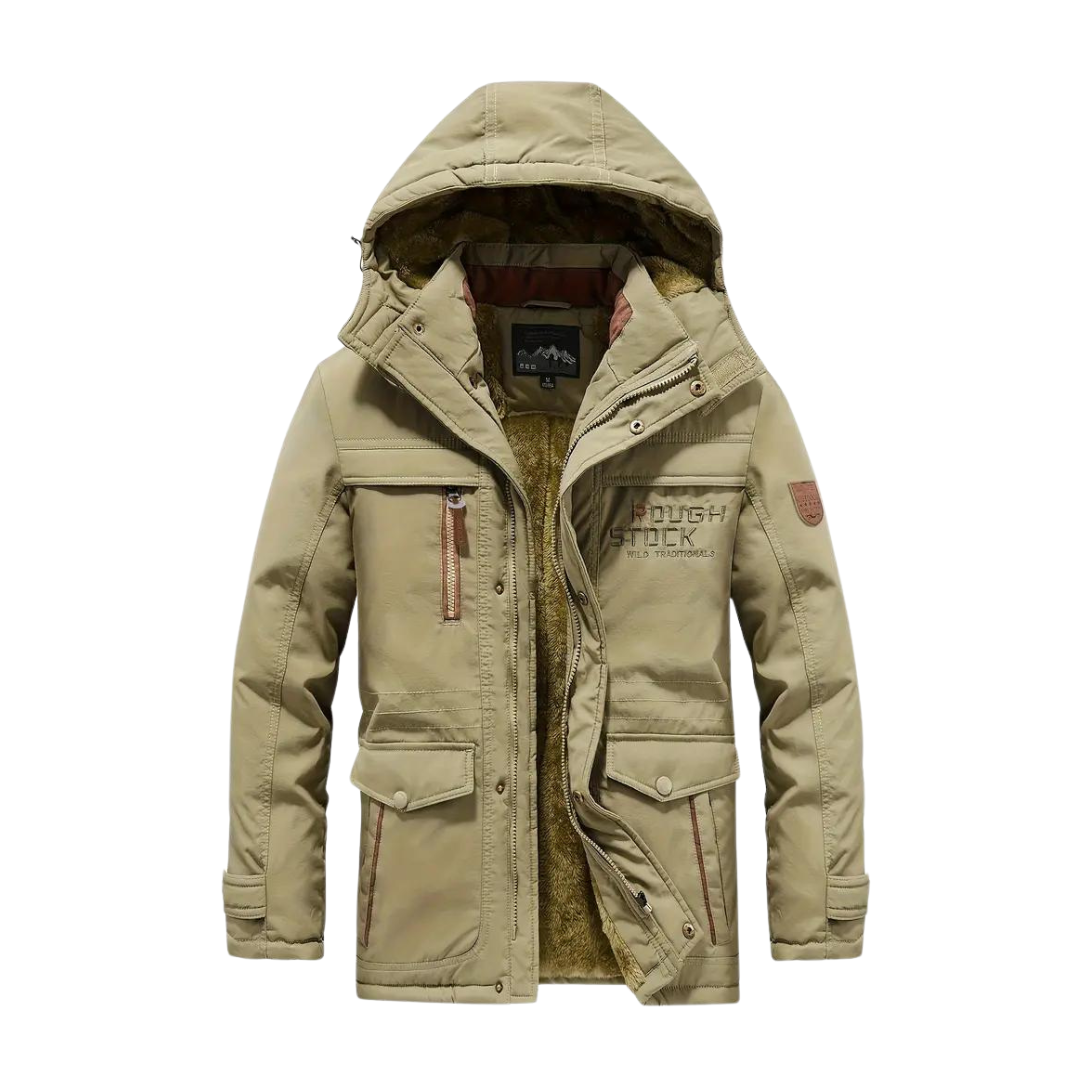 Crimson Wildtrack Gear | Men's Waterproof Jacket - Windproof Lined Winter Coat