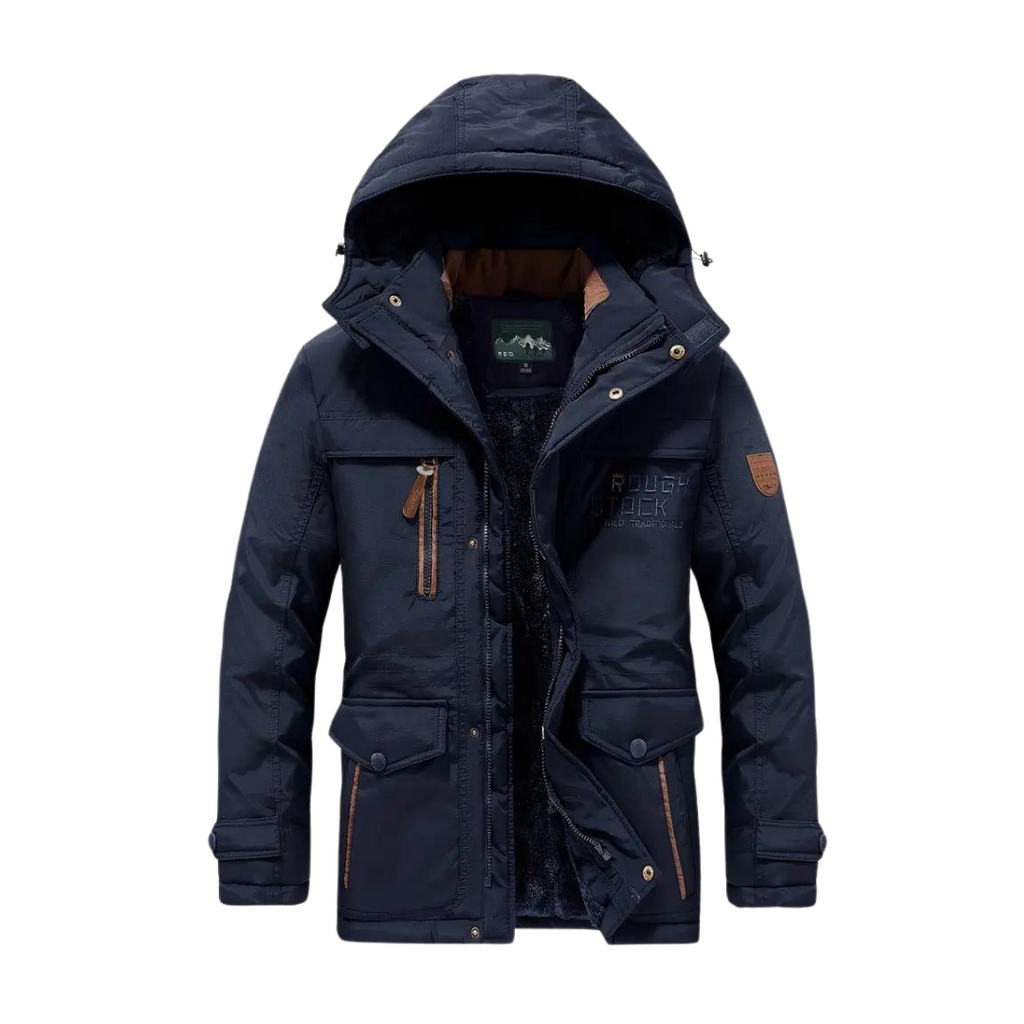 Crimson Wildtrack Gear | Men's Waterproof Jacket - Windproof Lined Winter Coat