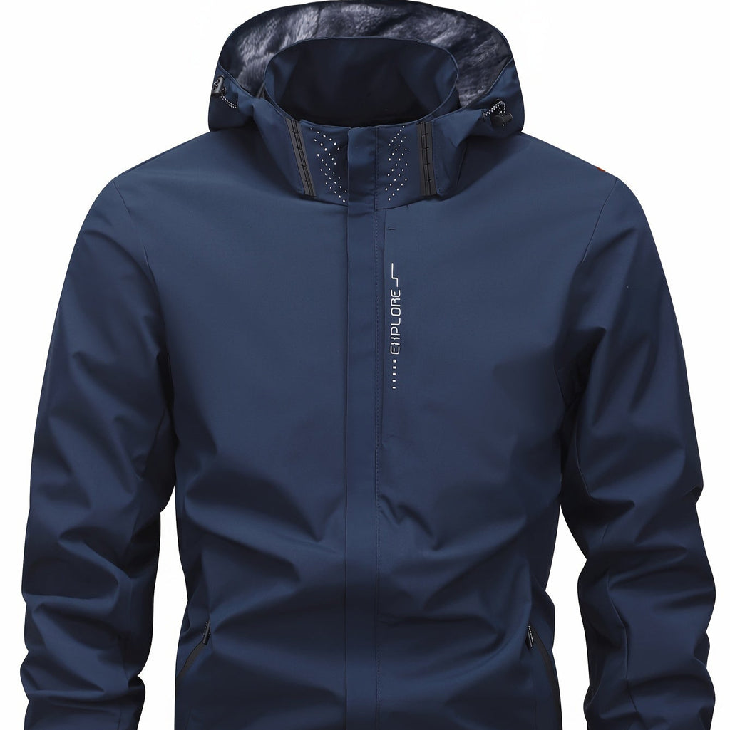 Crimson Wildtrack Gear | Men's Waterproof Jacket - Windproof Fleece Hiking Coat
