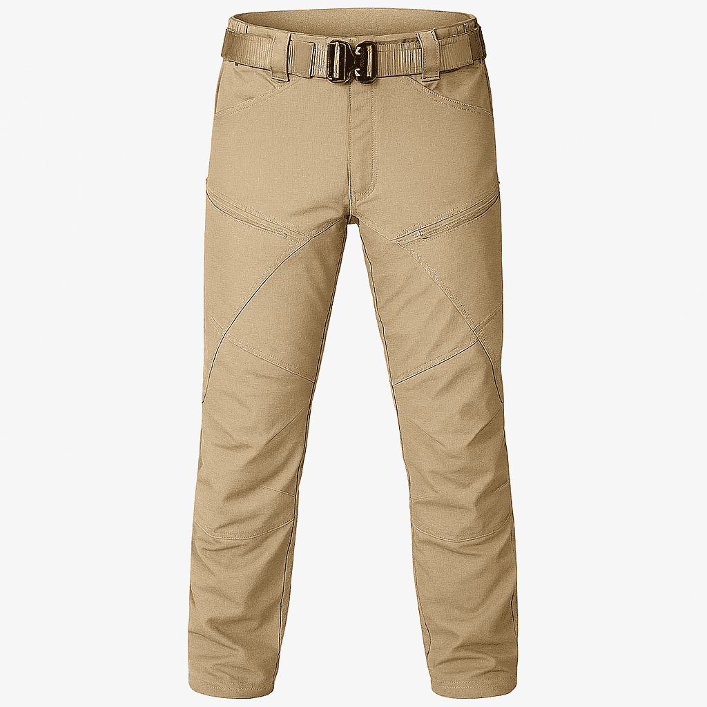 Crimson Wildtrack Gear | Men – Tactical Pants – Stretch – Khaki Comfort