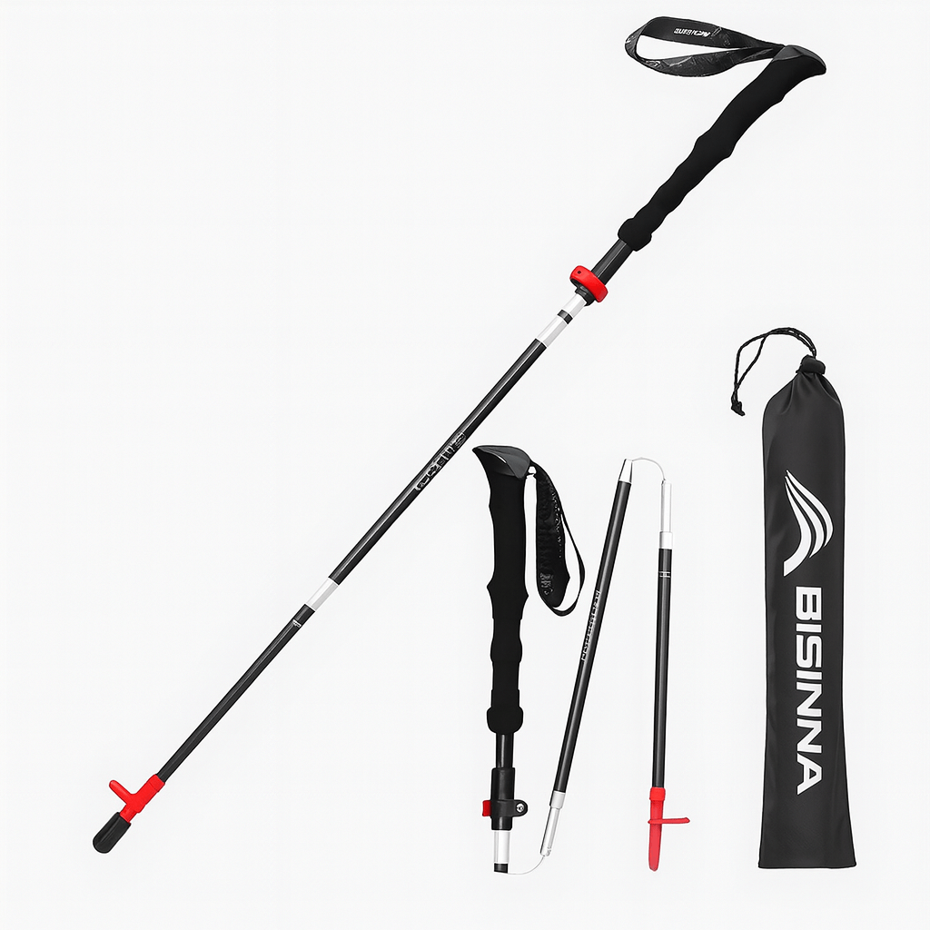Crimson Wildtrack Gear | Trekking Poles - Carbon - Ultra Compact Design