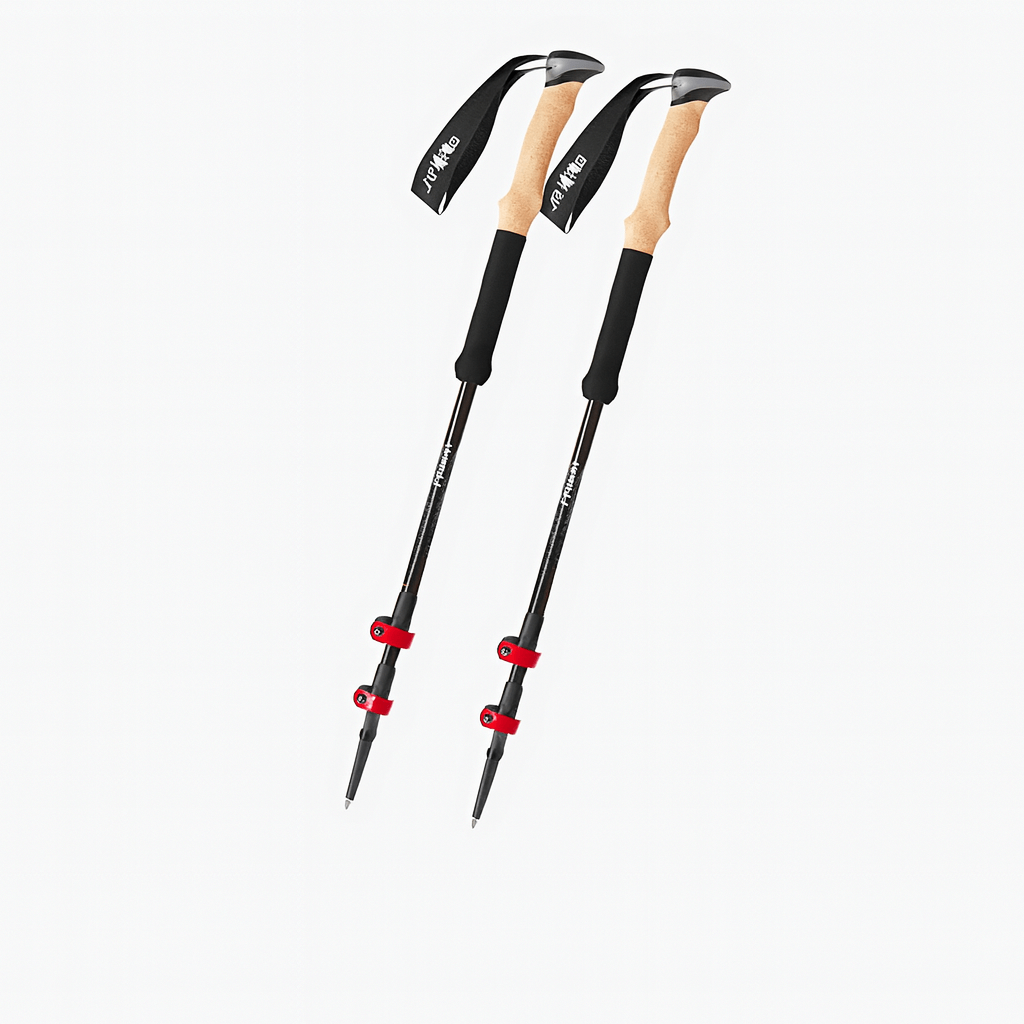 Crimson Wildtrack Gear | Trekking Poles - Telescopic - Shockproof Design