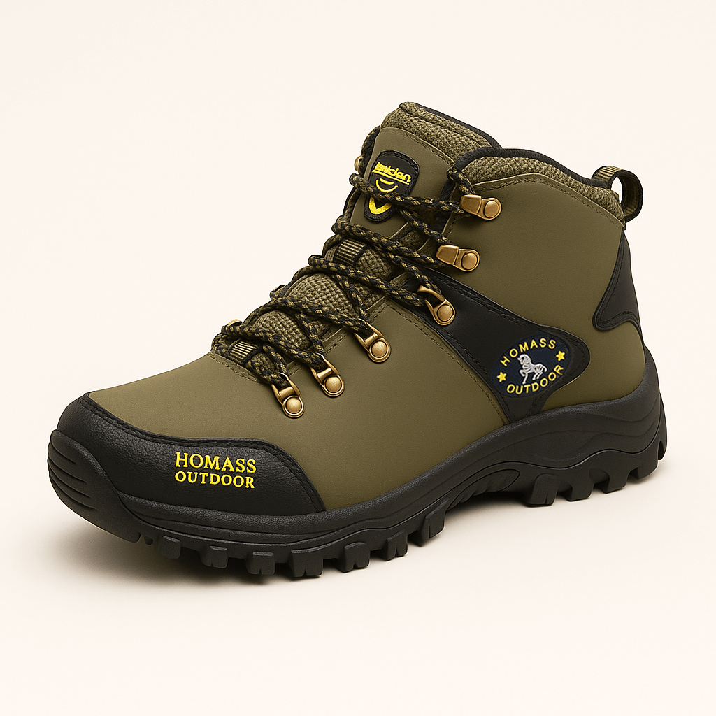 Crimson Wildtrack Gear | Men - Hiking Boots - Steel Toe - Mid Height