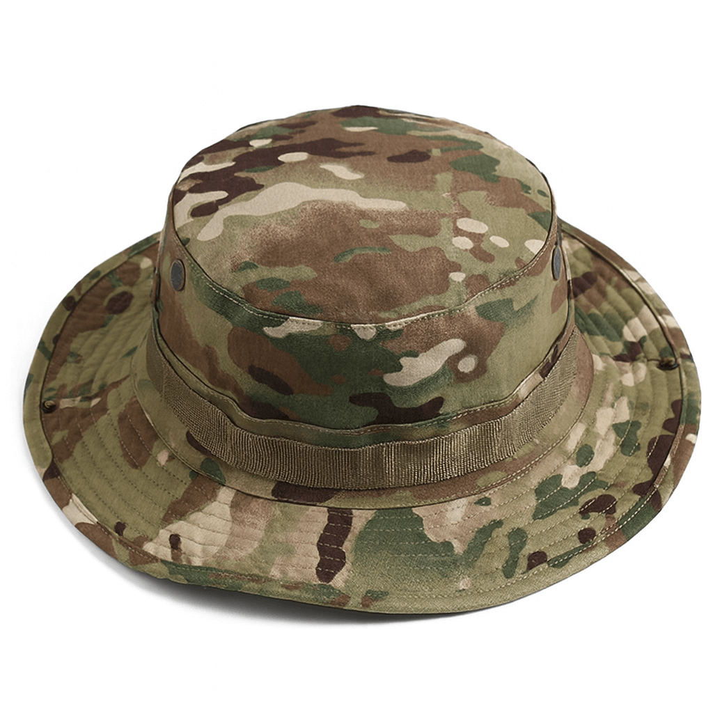 Crimson Wildtrack Gear | Unisex - Cotton Wide Brim Hat - Sun Protection