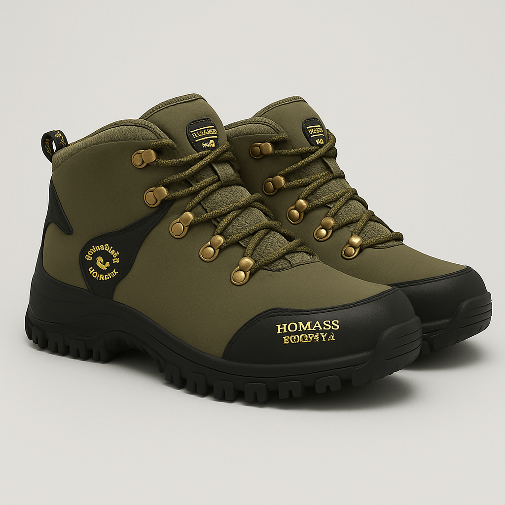 Crimson Wildtrack Gear | Men - Hiking Boots - Steel Toe - Mid Height