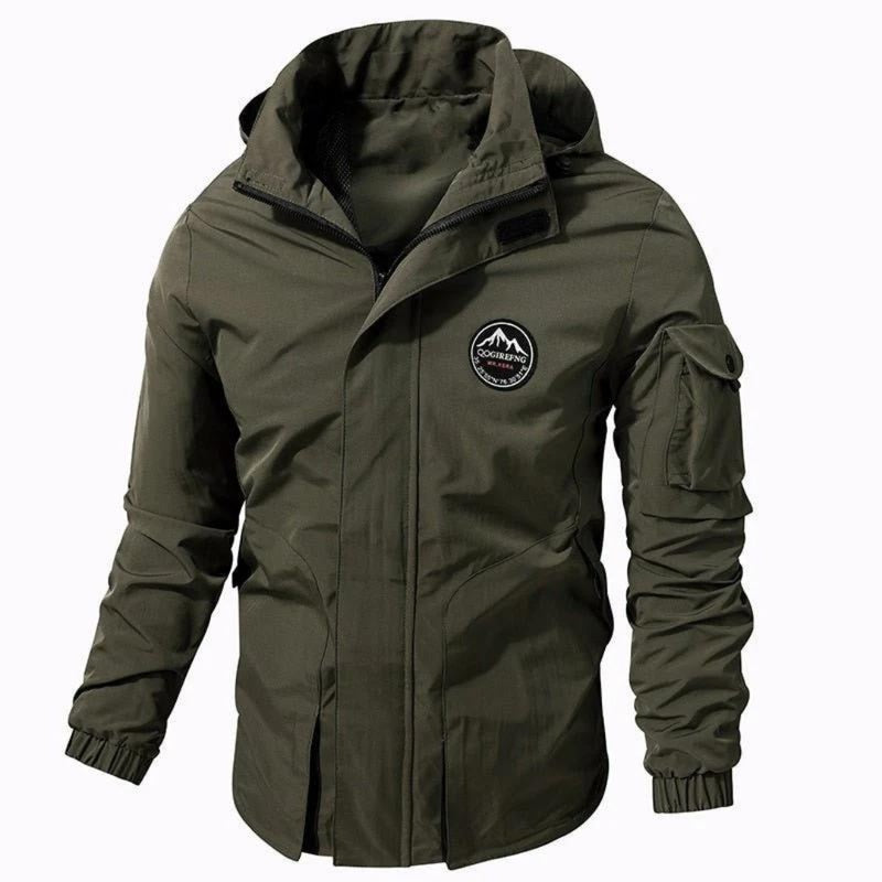 Crimson Wildtrack Gear | Men - Spring Jacket - Waterproof Lightweight Outdoor