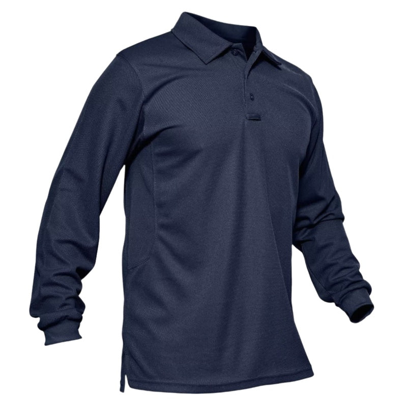 Crimson Wildtrack Gear | Men - Tactical Polo Shirt - Quick-Dry Long Sleeve