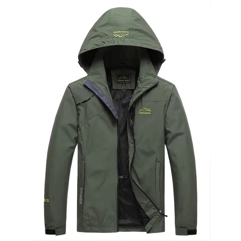 Crimson Wildtrack Gear | Men - Windbreaker Jacket - Waterproof Lightweight