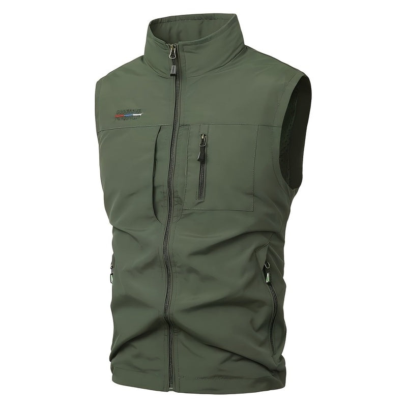 Crimson Wildtrack Gear | Men – Outdoor Gilet – Lightweight – Multi-Pocket