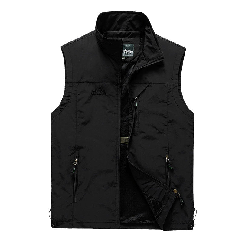 Crimson Wildtrack Gear | Men's Quick-Dry Outdoor Vest - Lightweight Hiking Wear