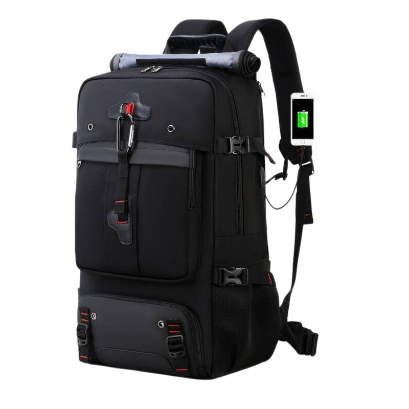 Crimson Wildtrack Gear | Unisex - Backpack - 50L Waterproof with USB Port