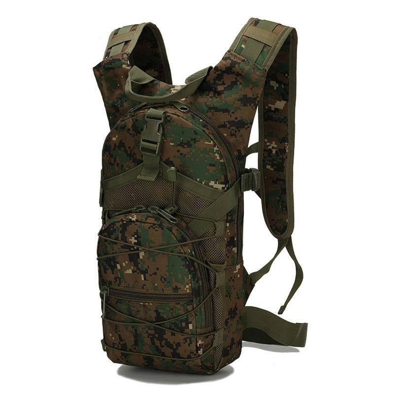 Crimson Wildtrack Gear | Unisex - Tactical Backpack - 15L Water-Resistant