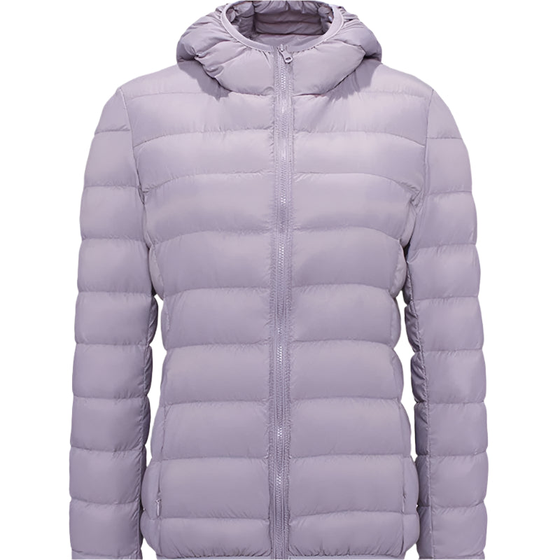 Crimson Wildtrack Gear | Women's Packable Down Jacket - Featherweight Hooded Coat