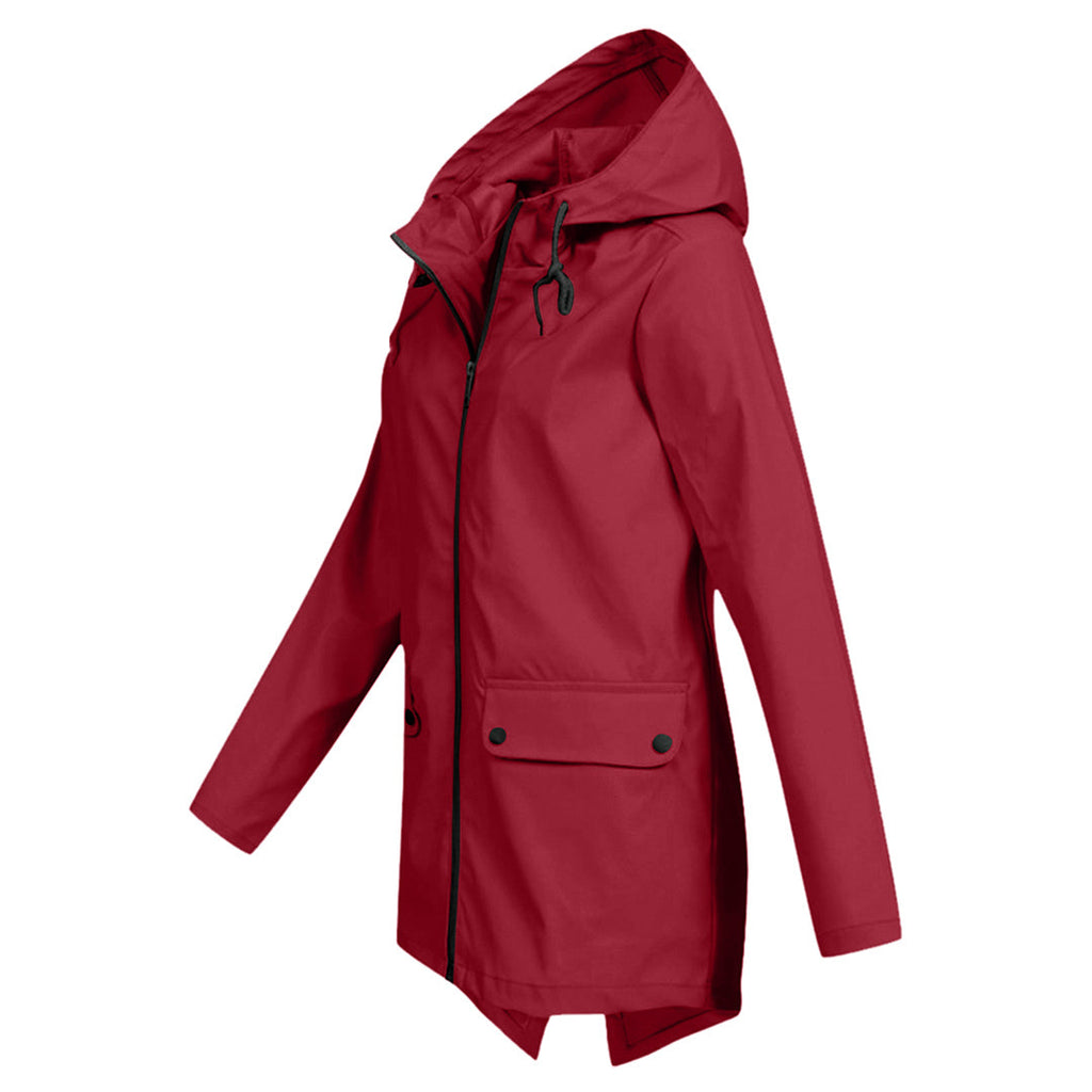 Crimson Wildtrack Gear | Women - Waterproof Jacket - Lightweight Raincoat