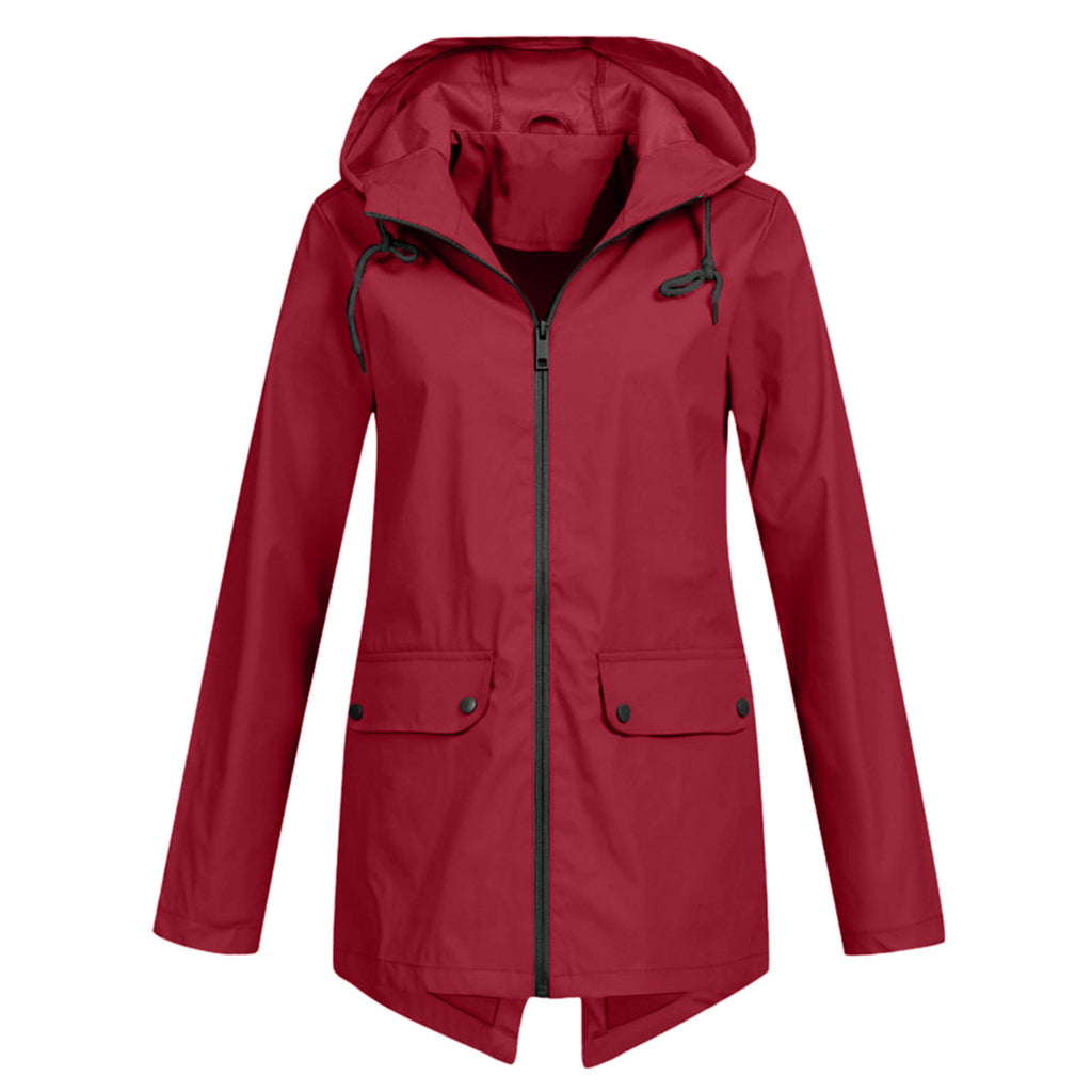 Crimson Wildtrack Gear | Women - Waterproof Jacket - Lightweight Raincoat