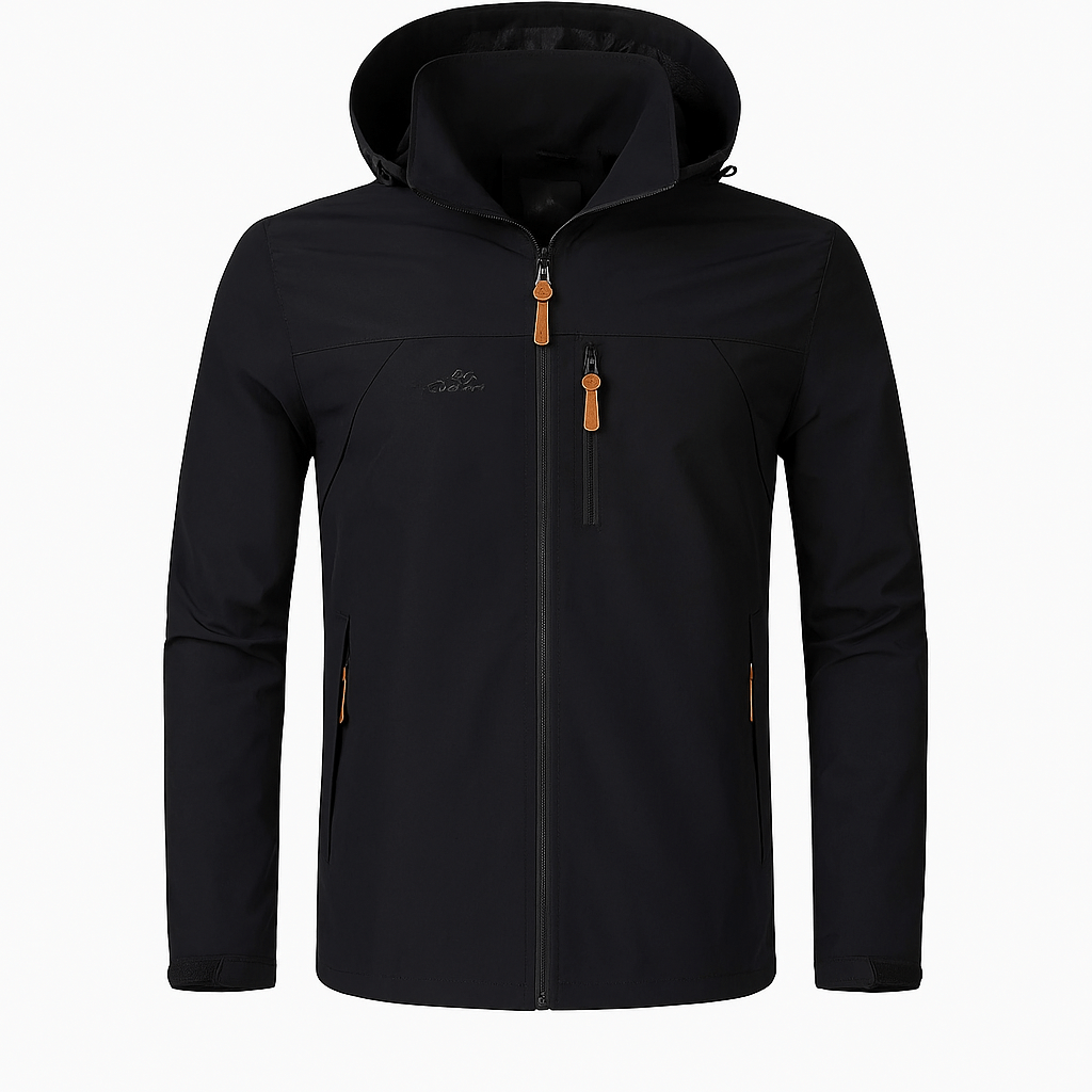 Crimson Wildtrack Gear | Men's Waterproof Jacket - Windproof Outdoor Coat - All-Weather Hiking & Travel Gear