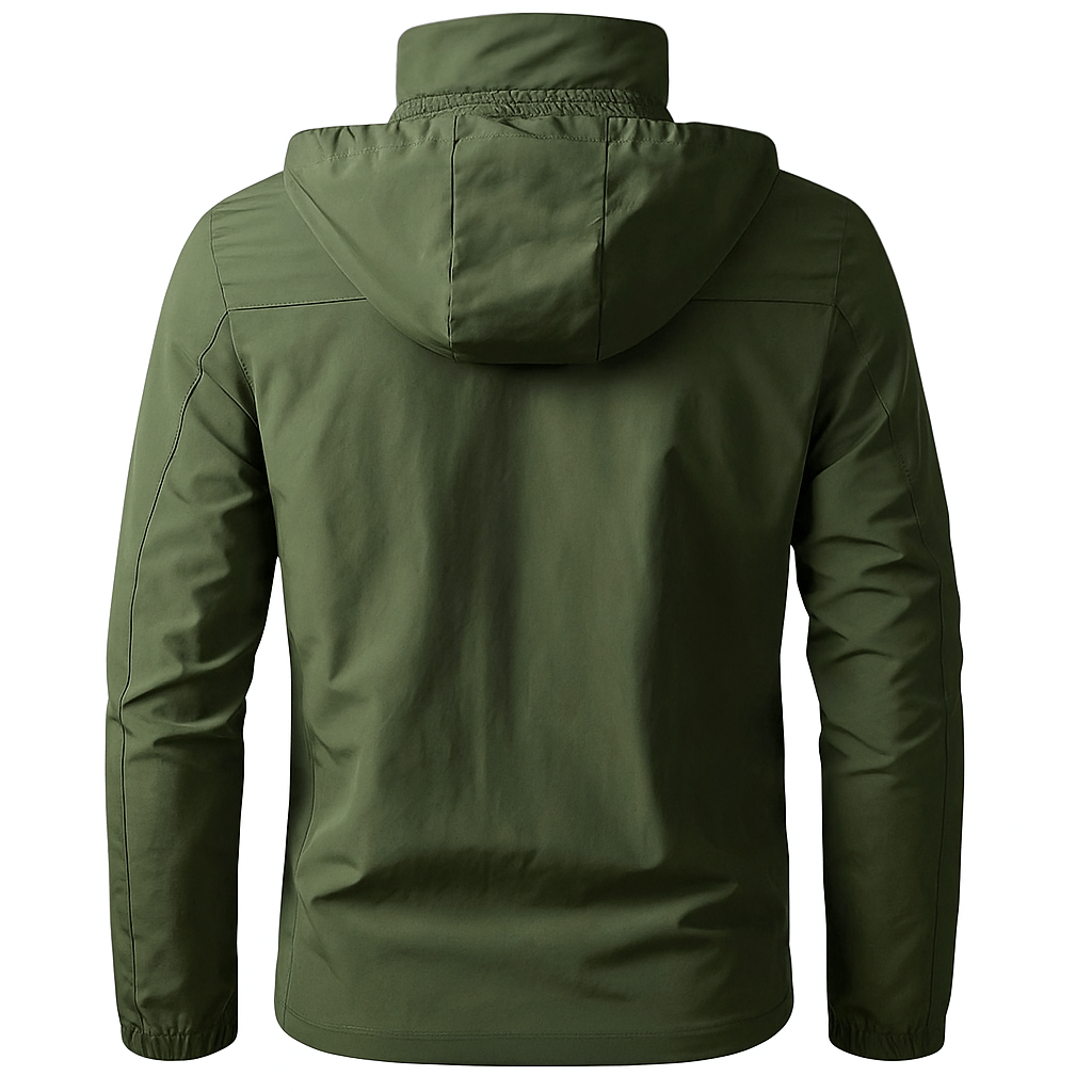 Crimson Wildtrack Gear | Men's Waterproof Jacket - Windproof Outdoor Coat - All-Weather Hiking & Travel Gear