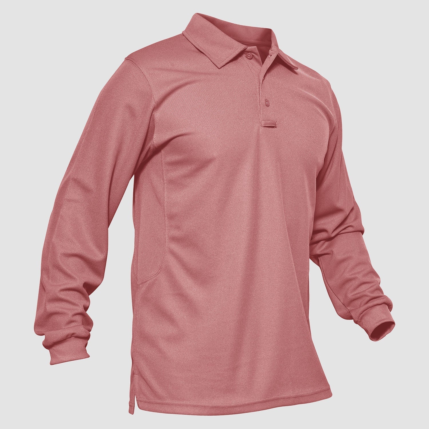 Crimson Wildtrack Gear | Men - Tactical Polo Shirt - Quick-Dry Long Sleeve