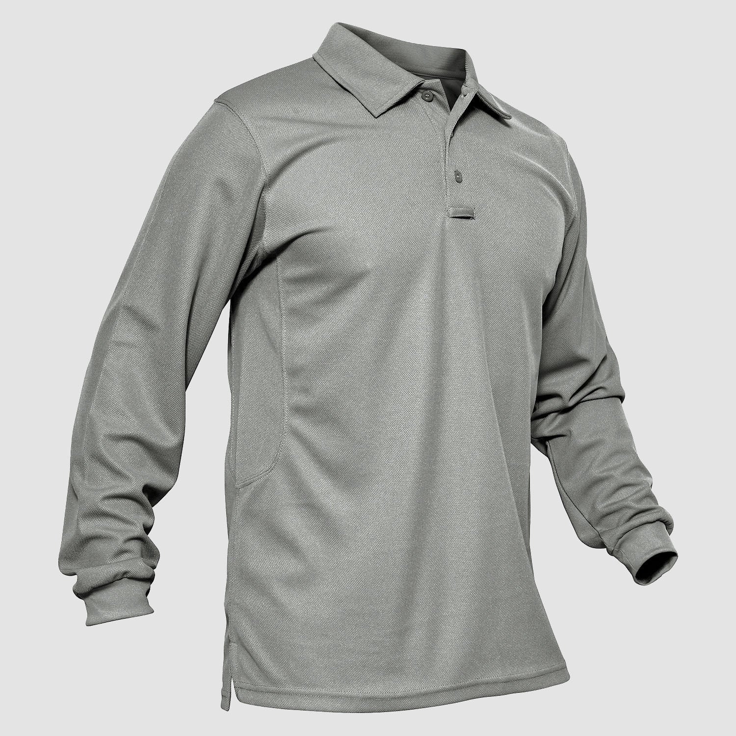 Crimson Wildtrack Gear | Men - Tactical Polo Shirt - Quick-Dry Long Sleeve