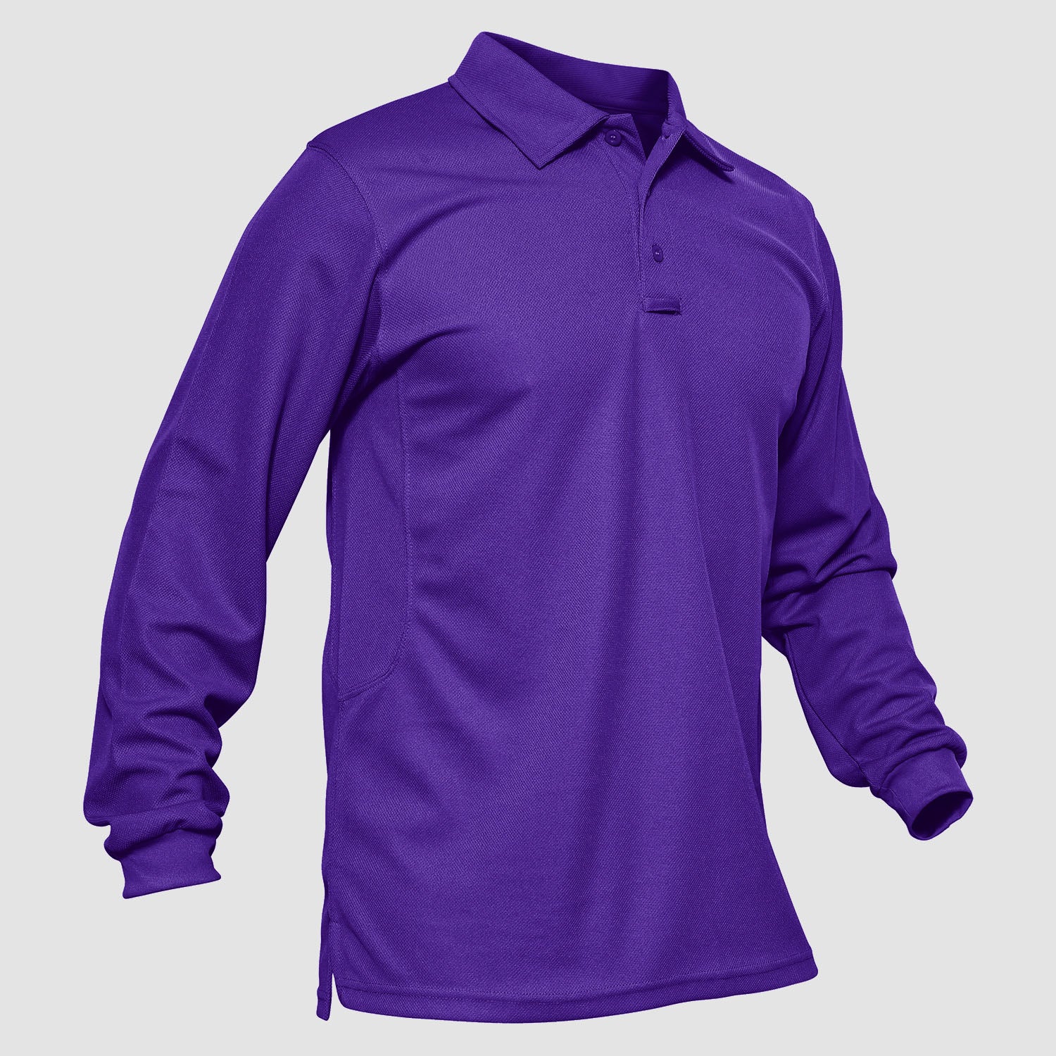 Crimson Wildtrack Gear | Men - Tactical Polo Shirt - Quick-Dry Long Sleeve