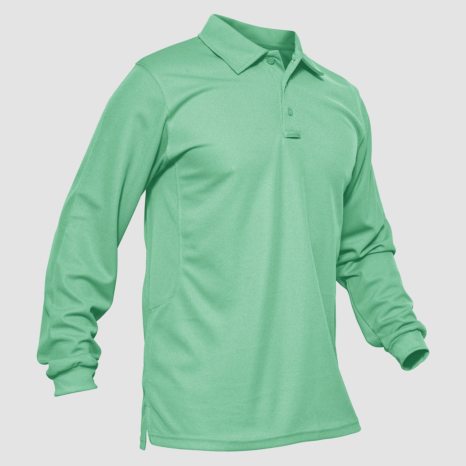 Crimson Wildtrack Gear | Men - Tactical Polo Shirt - Quick-Dry Long Sleeve