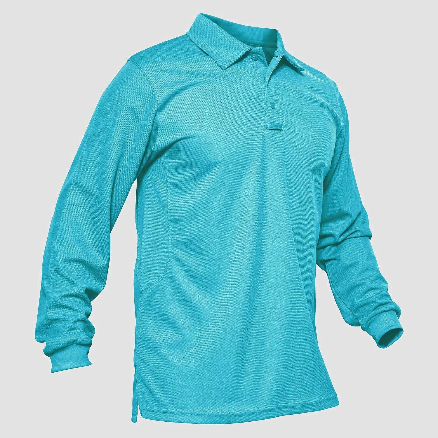 Crimson Wildtrack Gear | Men - Tactical Polo Shirt - Quick-Dry Long Sleeve