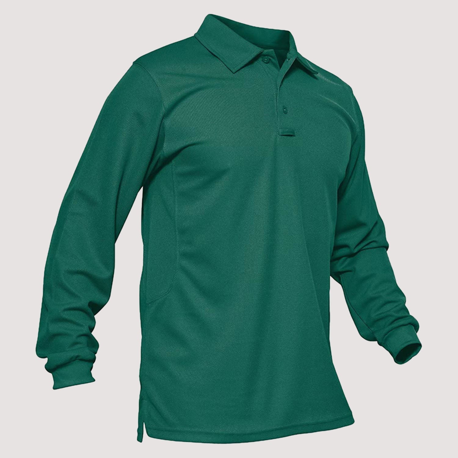 Crimson Wildtrack Gear | Men - Tactical Polo Shirt - Quick-Dry Long Sleeve