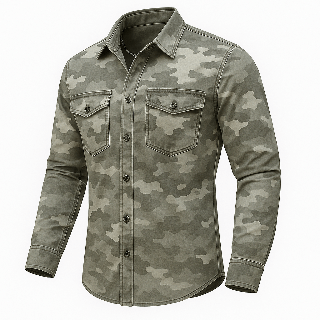 Crimson Wildtrack Gear | Arctic Camo Patrol Shirt