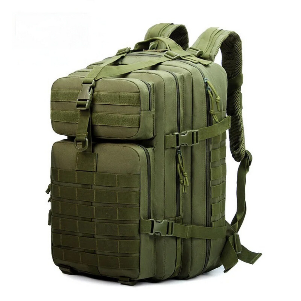 Crimson Wildtrack Gear | 50L Tactical Backpack - Waterproof Durable Hiking Gear