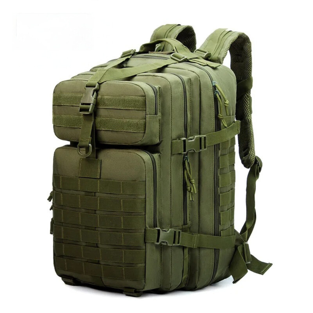 Crimson Wildtrack Gear | 50L Tactical Backpack - Waterproof Durable Hiking Gear