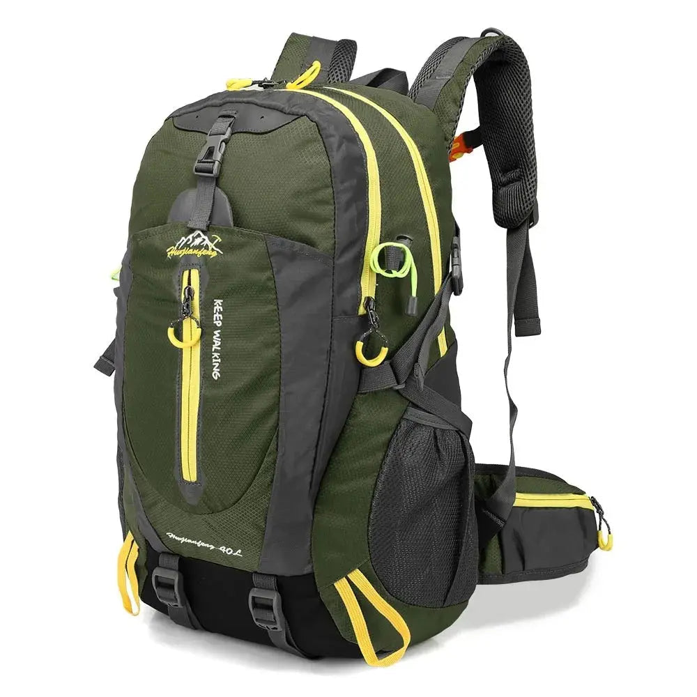 Crimson Wildtrack Gear | Unisex - Hiking Backpack - 40L Outdoor Durable