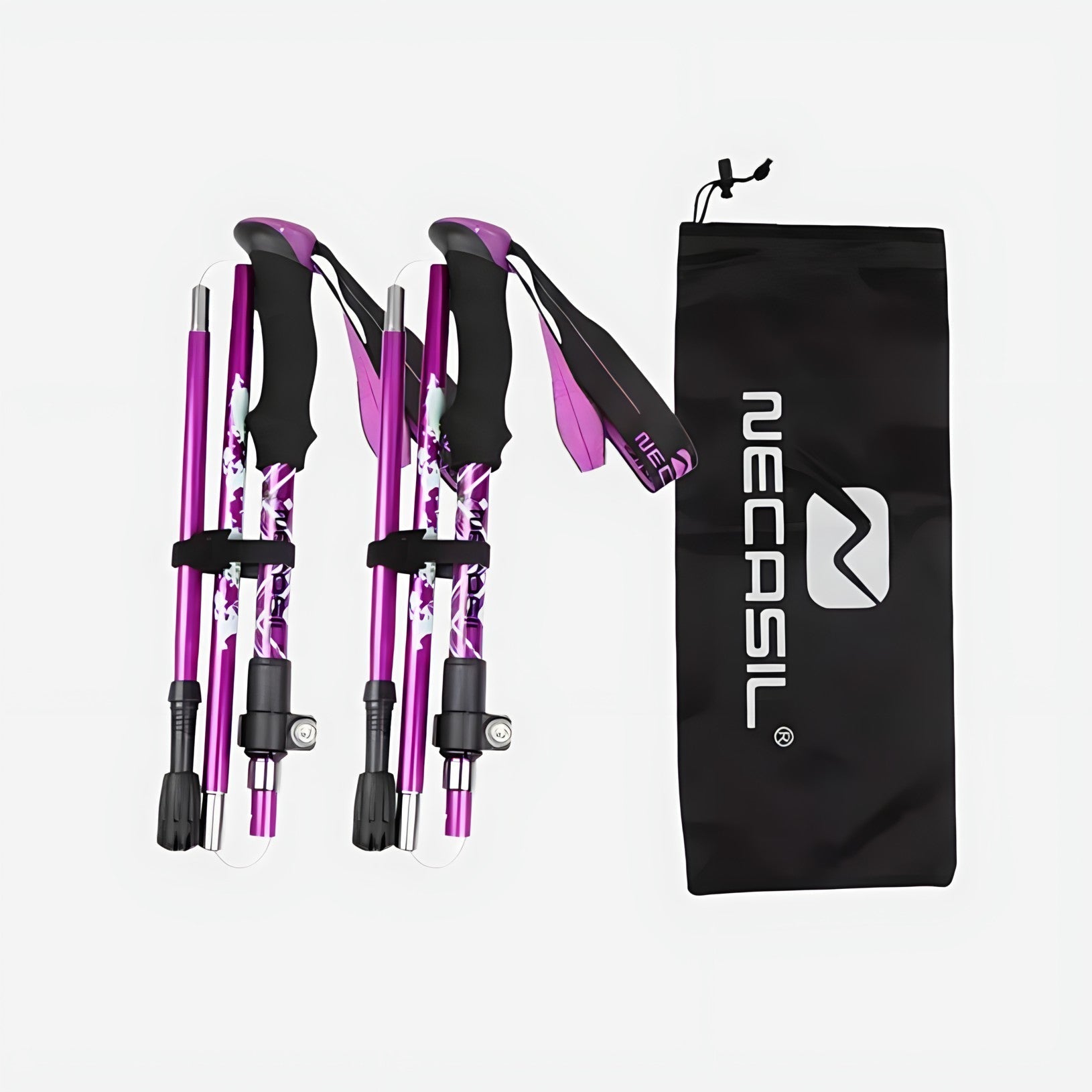 Crimson Wildtrack Gear | Trekking Poles - Folding - Lightweight Design
